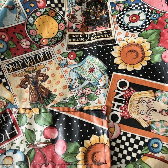 Nordic House Designs - 90's Mary Engelbreit Style - Rain Slicker - Size OSFM - Picture 8 of 10